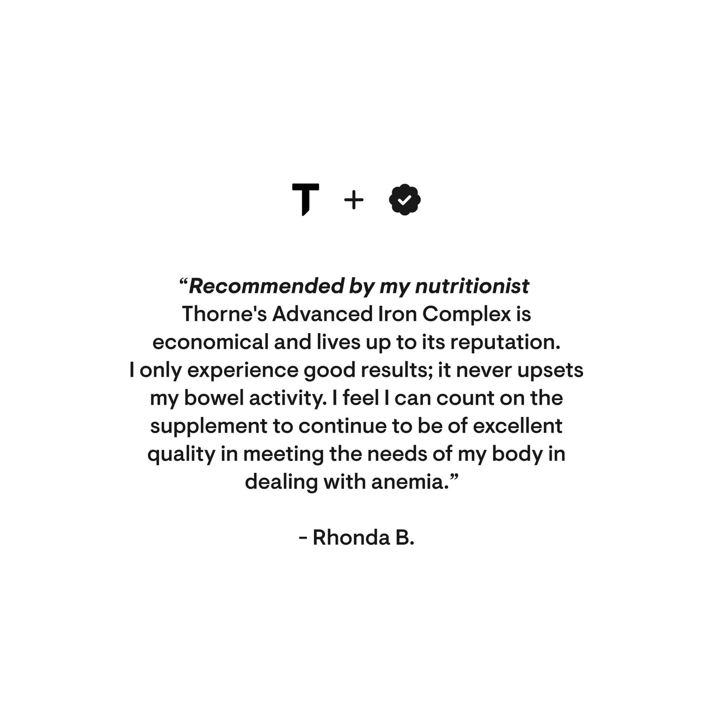 THORNE - Advanced Iron Complex - Complete Blood Support Formula* - Elemental Iron, Folate, B and C Vitamins for Optimal Absorption - Chelated Iron Supplement - Gluten, Dairy & Soy-Free - 60 Capsules